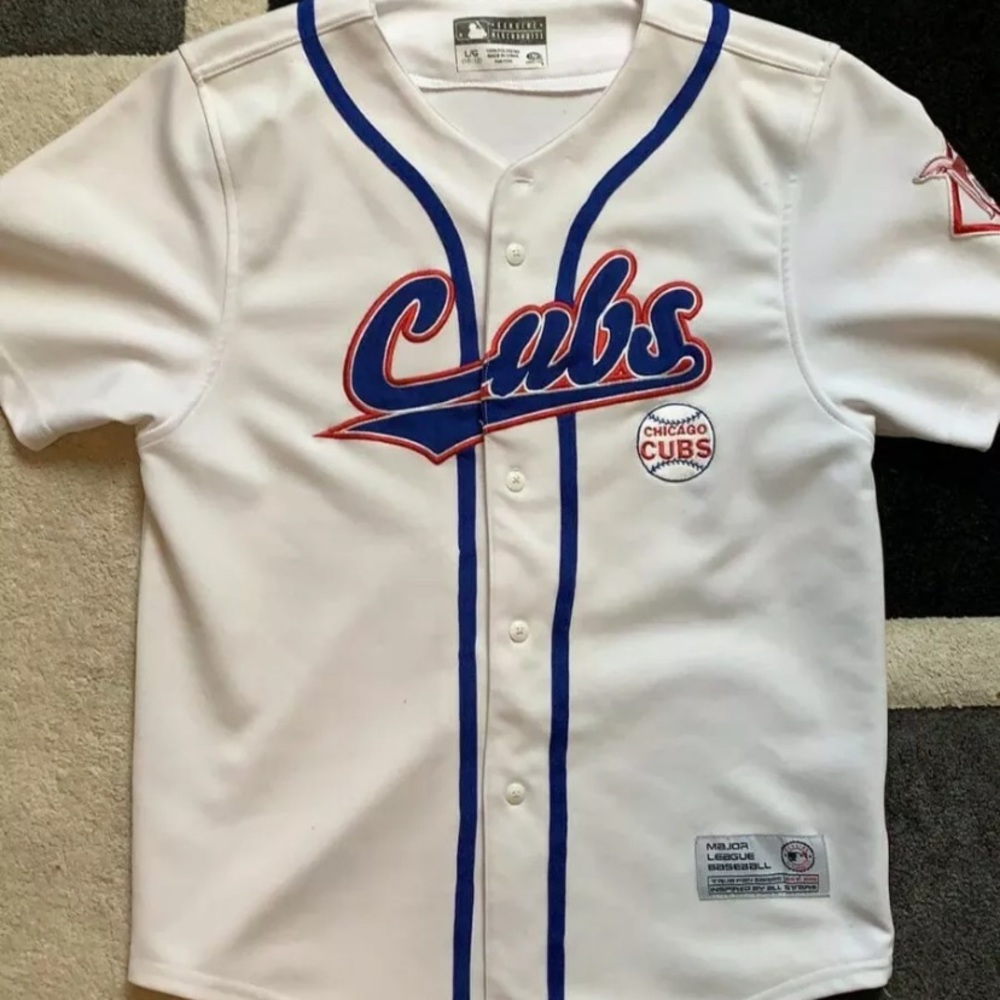 Chicago Cubs True Fan Baseball Jersey Youth Large